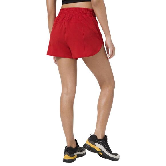 Lululemon Track That High-Rise Short 3" *Dark Red - Picture 3 of 8